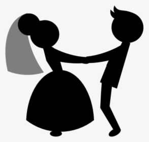 Just Married Cartoon Png Transparent Images - Cartoon, Png Download, Transparent PNG