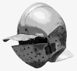Helmet,cap,mesh - Skull, HD Png Download, Transparent PNG