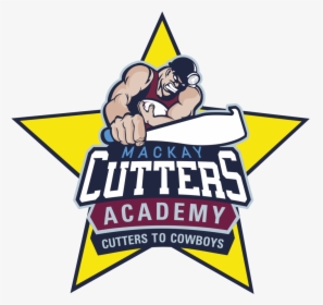 Mky Cutter Academy Logo No White Outline - Mackay Cutters, HD Png Download, Transparent PNG