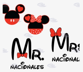 Mickey Mouse Clipart Tie - Mickey And Minnie Just Married Svg Free, HD Png Download, Transparent PNG