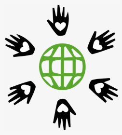 Bengal Helping Hand Trust - Laptop With Globe Icon, HD Png Download, Transparent PNG