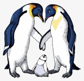 Happy Feet Family Clipart Png - Only Child Family, Transparent Png, Transparent PNG