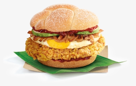 Nasi Lemak Burger Mcdonalds Singapore, HD Png Download, Transparent PNG
