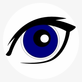 Blue Eye Svg Clip Arts - Blue Eyes Clip Art, HD Png Download, Transparent PNG