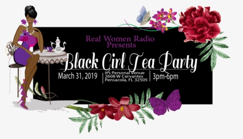 Black Girl Tea Party, HD Png Download, Transparent PNG