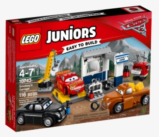 Lego Juniors Disney Cars , Png Download - Lego Smokey's Garage, Transparent Png, Transparent PNG
