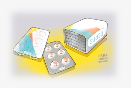 Sudsy Blister Pack - Graphic Design, HD Png Download, Transparent PNG