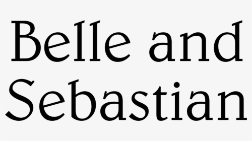 Belle And Sebastian - Belle And Sebastian Logo, HD Png Download, Transparent PNG