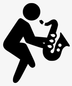 Saxophone - Saxophonist Icon, HD Png Download, Transparent PNG