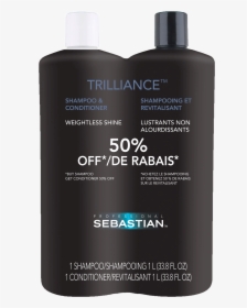 Trilliance Shampoo And Conditioner Liter Duo - Cosmetics, HD Png Download, Transparent PNG