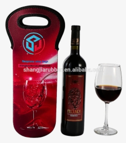 Fashion Kids Adult Girls Neoprenes Wine Bottle Cheap - Wine Glass, HD Png Download, Transparent PNG