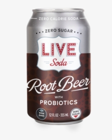 Live Ps Can Rootbeer - Live Soda Root Beer, HD Png Download, Transparent PNG