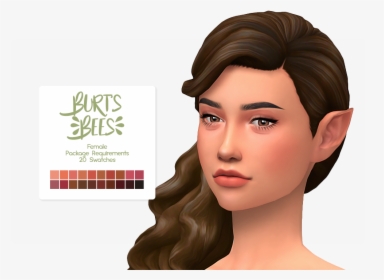 Pin By The Big - Sims 4 Makeup Maxis Match, HD Png Download, Transparent PNG
