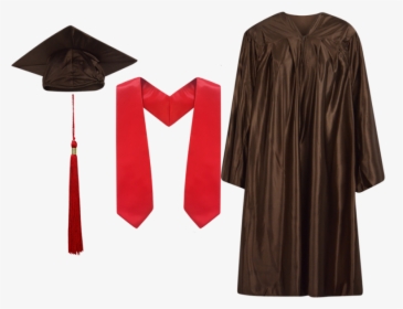 Graduation Hat Red And Bue, HD Png Download, Transparent PNG