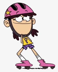 The Loud House Character Polly Pain On Rollerskates - Polly Pain Loud House, HD Png Download, Transparent PNG