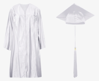 Transparent White Graduation Cap Png - White Toga For Graduation, Png Download, Transparent PNG