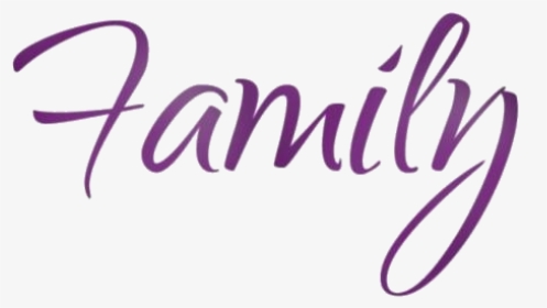 Family Text Silhouette Transparent Background - Easyparcel, HD Png Download, Transparent PNG