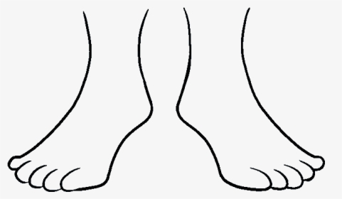 How To Draw Feet, HD Png Download, Transparent PNG