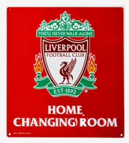 Liverpool Fc Home Changing Room Sign   Title Liverpool - High Resolution Liverpool Logo, HD Png Download, Transparent PNG