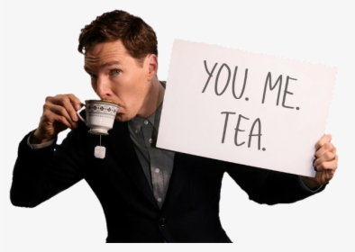 Benedictcumberbatch Doctorstrange Sherlock Benedict - Benedict Cumberbatch Drinking Tea, HD Png Download, Transparent PNG