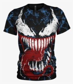 Venom Vs Carnage 3d Shirt   Data Image Id - Venom 3d, HD Png Download, Transparent PNG
