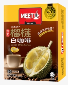 Meet U Durian White Coffee, HD Png Download, Transparent PNG