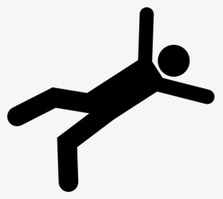 Transparent Person Falling Png - Falling Icon, Png Download, Transparent PNG