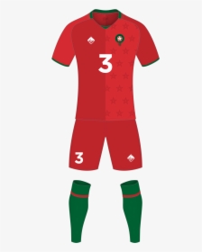 Morocco World Cup 2018 Concept - Portugal Jersey Design 2018, HD Png Download, Transparent PNG