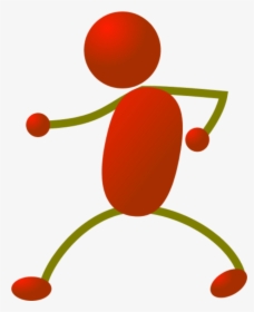 Stick Man Falling Clipart - Colorful Stick Figures Transparent, HD Png Download, Transparent PNG