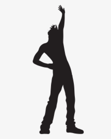 Transparent Silhouette Man Png - Dancing Man Silhouette Png, Png Download, Transparent PNG