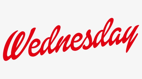 Wednesday Logo Design Png - Sunday Png, Transparent Png, Transparent PNG