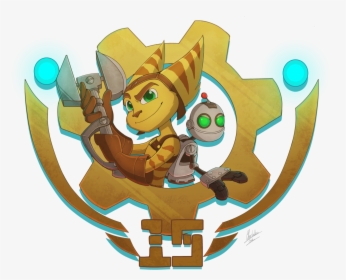 Ratchet And Clank Fan Art , Png Download - Ratchet Und Clank Art, Transparent Png, Transparent PNG