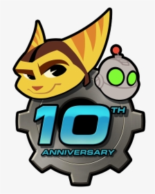 Ratchet And Clank 10th Anniversary, HD Png Download, Transparent PNG