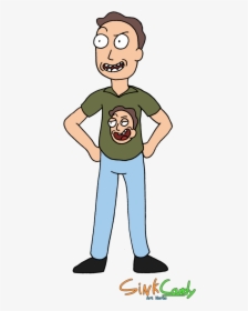 Rick And Morty Jerry Shirt, HD Png Download, Transparent PNG