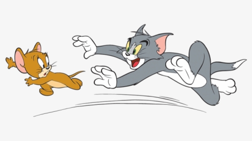 Tom And Jerry Tom Chasing Jerry, HD Png Download, Transparent PNG