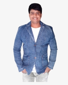 Blazer With Jeans Png Free Background - Gentleman, Transparent Png, Transparent PNG