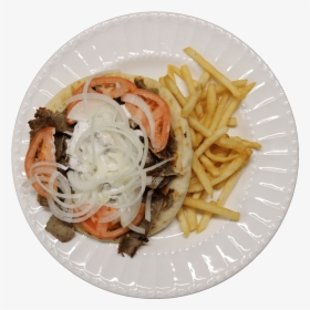 Joey S Red Hots Gyro Platter - French Fries, HD Png Download, Transparent PNG