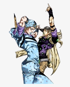 Johnny Joestar And Gyro Zeppeli, HD Png Download, Transparent PNG