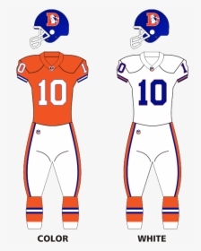 Broncos 1968-96 Uniforms - Oakland Raiders Uniform 2019, HD Png Download, Transparent PNG