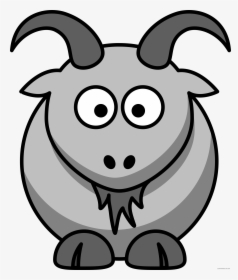 Goat Clipart Black And White Goat Clipart Gaot Goat - Clipart Goat, HD Png Download, Transparent PNG
