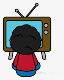 Tv Watching Clipart Television Clip Art Transparent - Watch Tv Clipart, HD Png Download, Transparent PNG