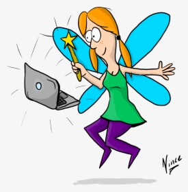 Magic Internet Fairy - Internet Fairy, HD Png Download, Transparent PNG