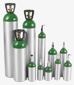 Compressed Gas Cylinder Png - Aluminium Cylinders, Transparent Png, Transparent PNG
