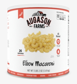 Augason Farms® Elbow Macaroni Can - Cheese Blend Powder, HD Png Download, Transparent PNG