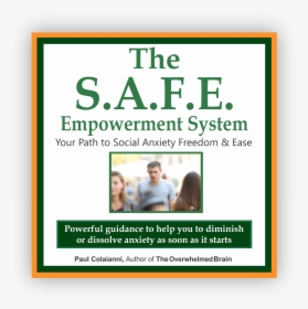 Safe System For Social Anxiety Freedom And Ease Cover - Poster, HD Png Download, Transparent PNG