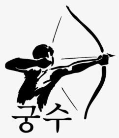 Clip Art Archery Bow And Arrow Vector Graphics - Archery Png, Transparent Png, Transparent PNG