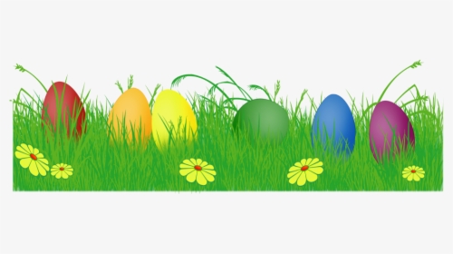 Easter Eggs In Grass Clip Art - Easter Egg Image Png, Transparent Png