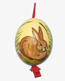 Easter Egg Hare Sitting In The Grass - Hare, HD Png Download, Transparent PNG