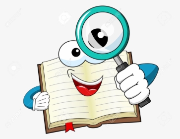 Magnifying Glass Looking Through Clipart Images In - Cartoon Magnifying Glass Clipart, HD Png Download, Transparent PNG