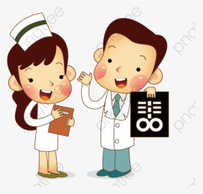 X Ray Clipart Doctor - Nurses Cartoon Png, Transparent Png, Transparent PNG